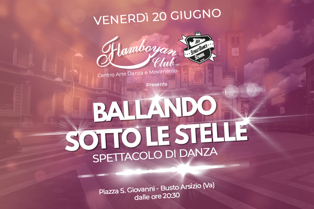 BALLANDO SOTTO LE STELLE con I NOSTRI ALLIEVI